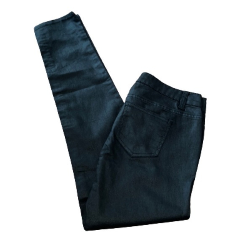 Fire Los Angeles black shine skinny pants size 3